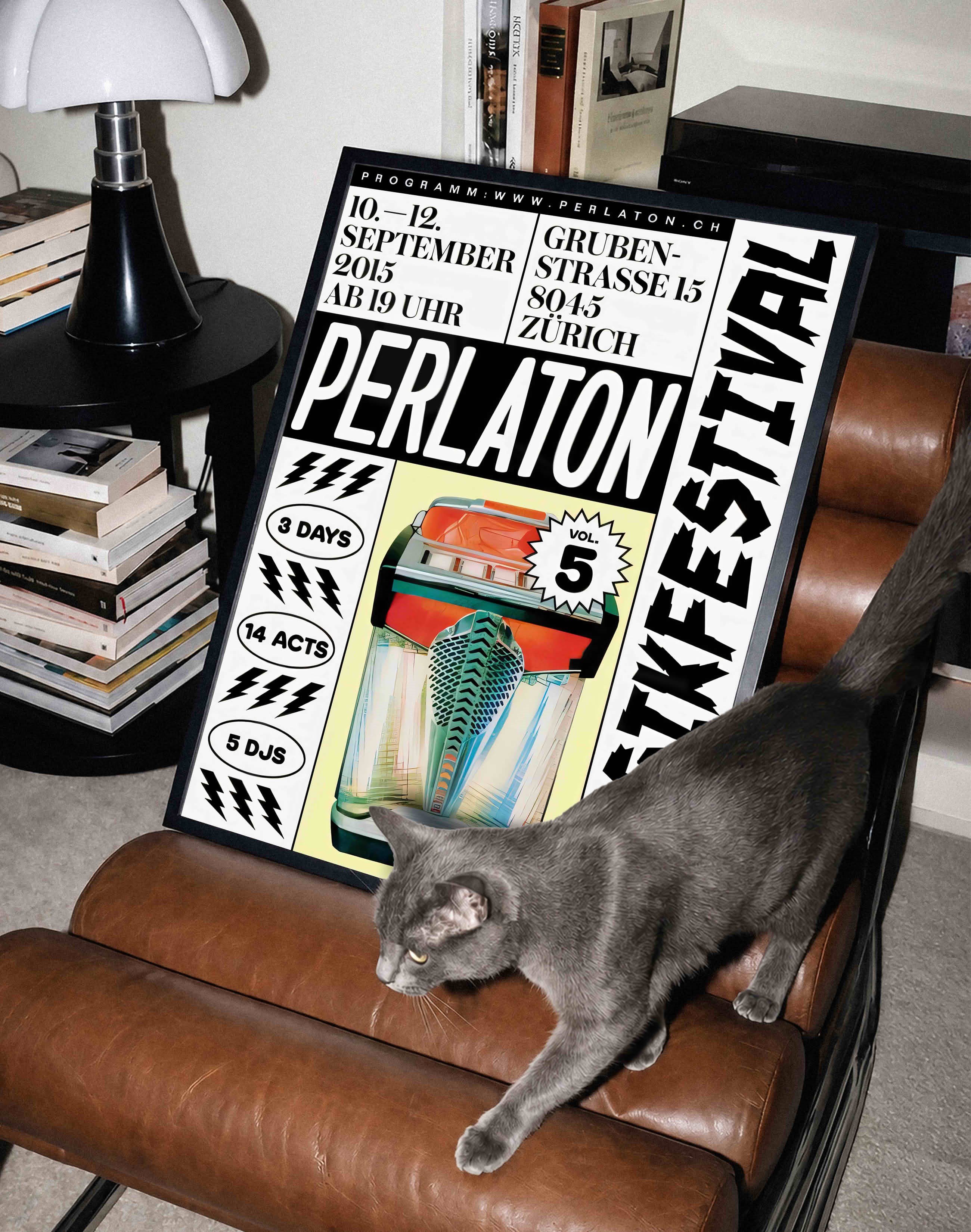 Perlaton Jukebox Modern Duvar Tablosu - Siyah Beyaz Retro Müzik Poster