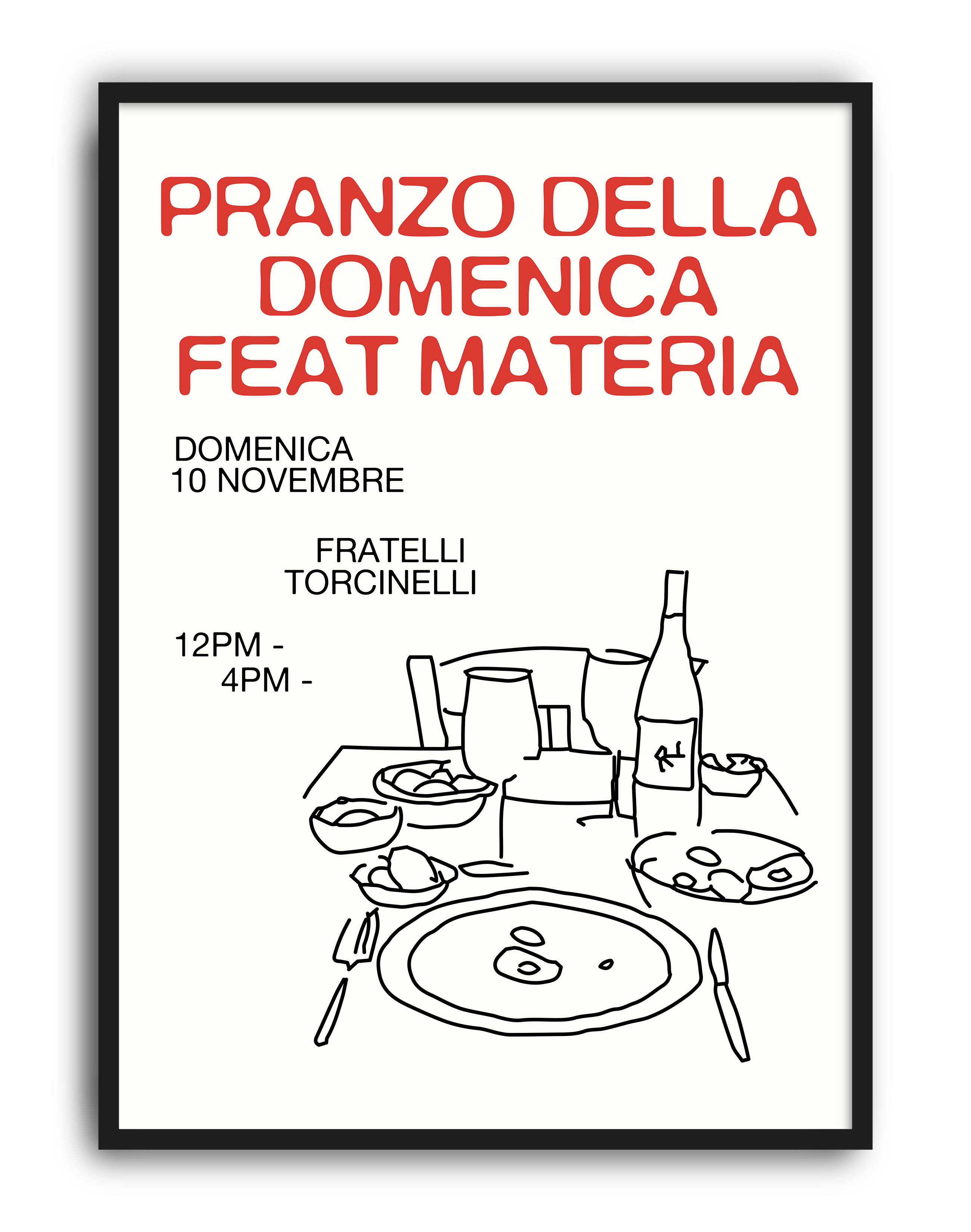 Pranzo della Domenica by Anna Matevosian