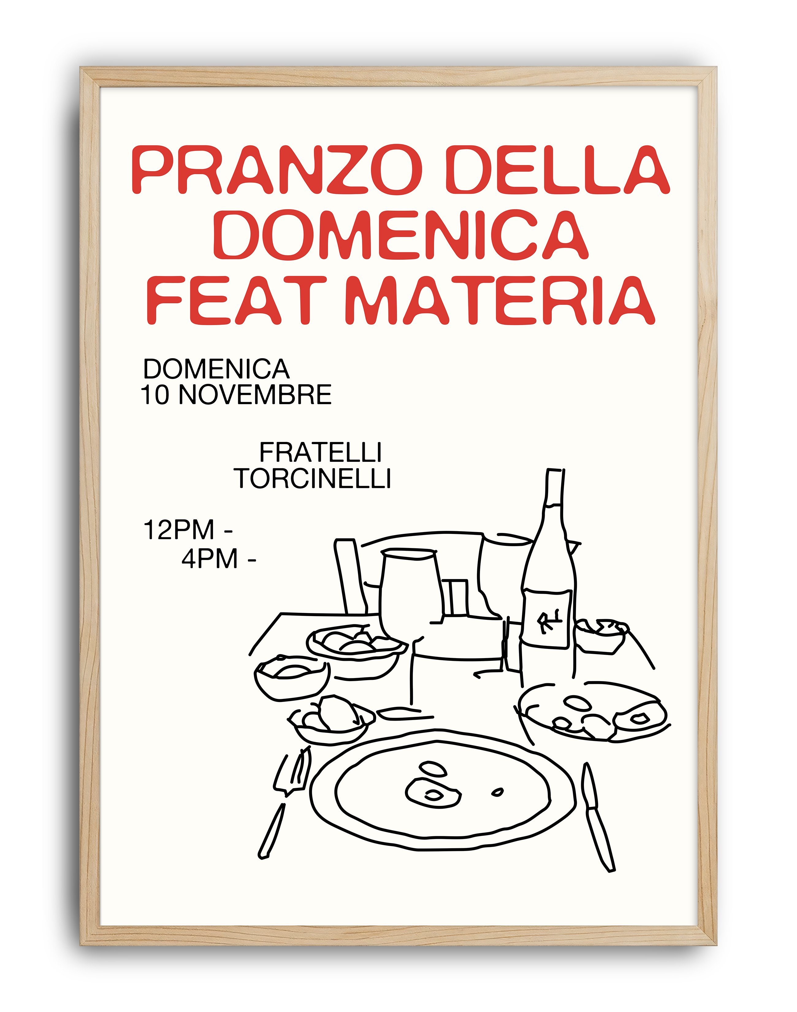 Pranzo della Domenica by Anna Matevosian