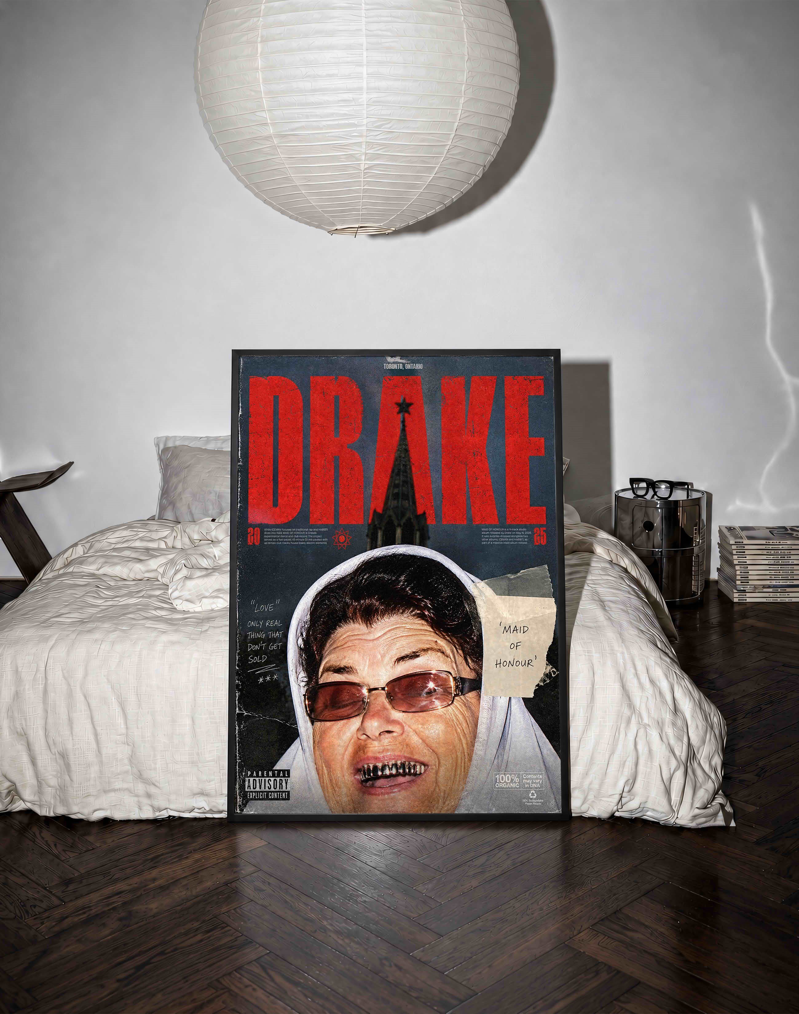 Toronto Drake Collage by Rana Aksu