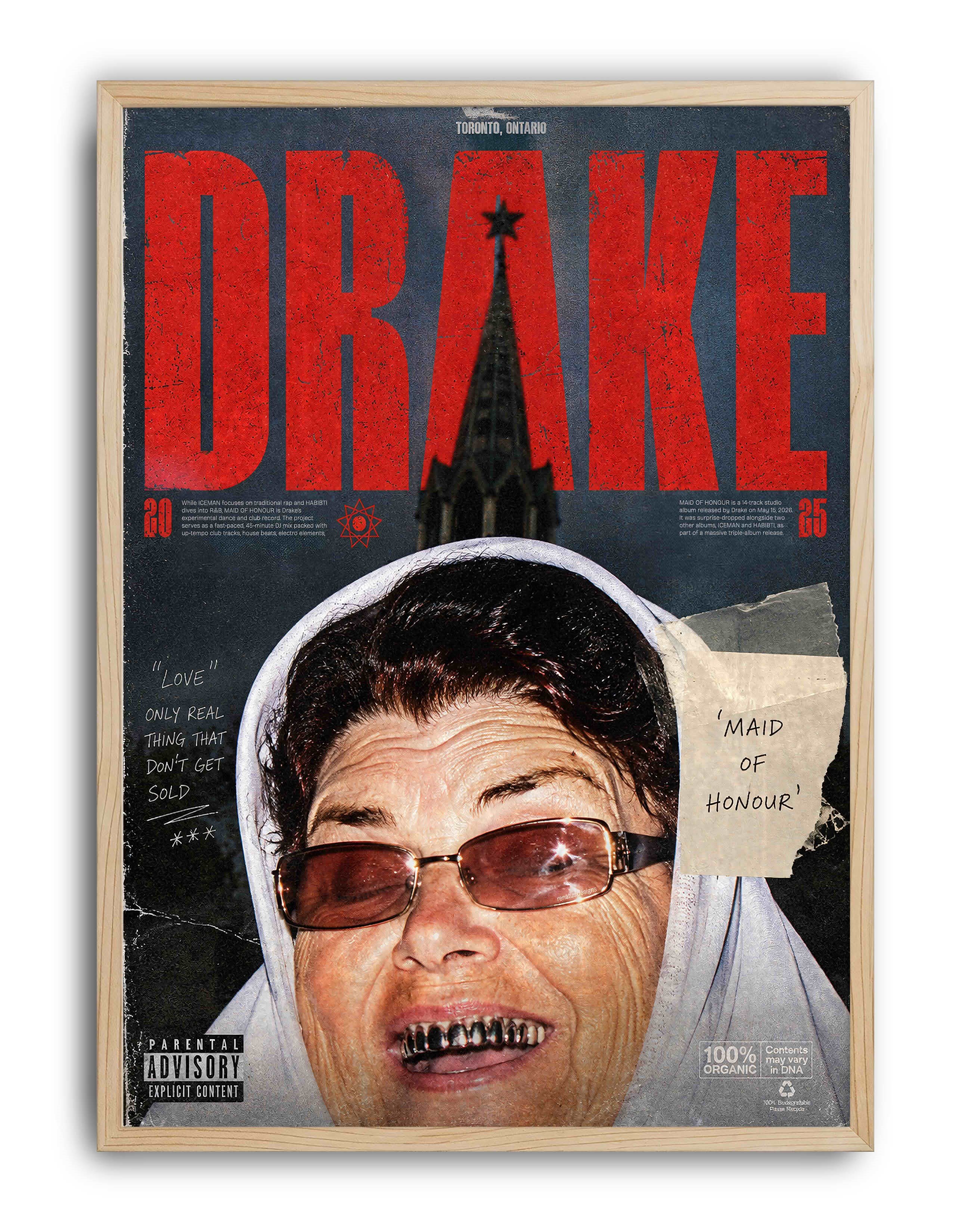 Toronto Drake Collage by Rana Aksu