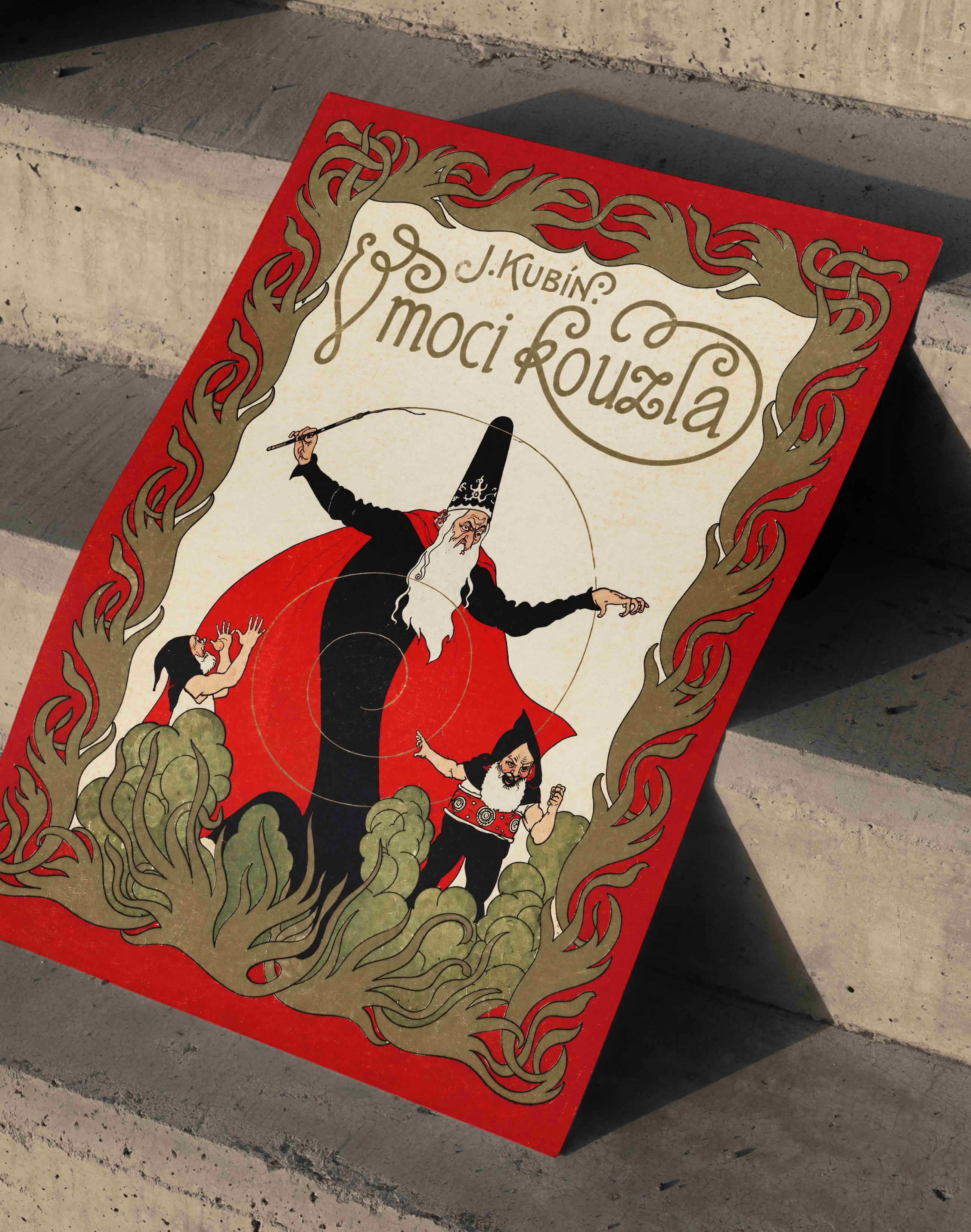 V Moci Kouzla (1924) – Artuš Scheiner Çek Art Nouveau Vintage Posteri