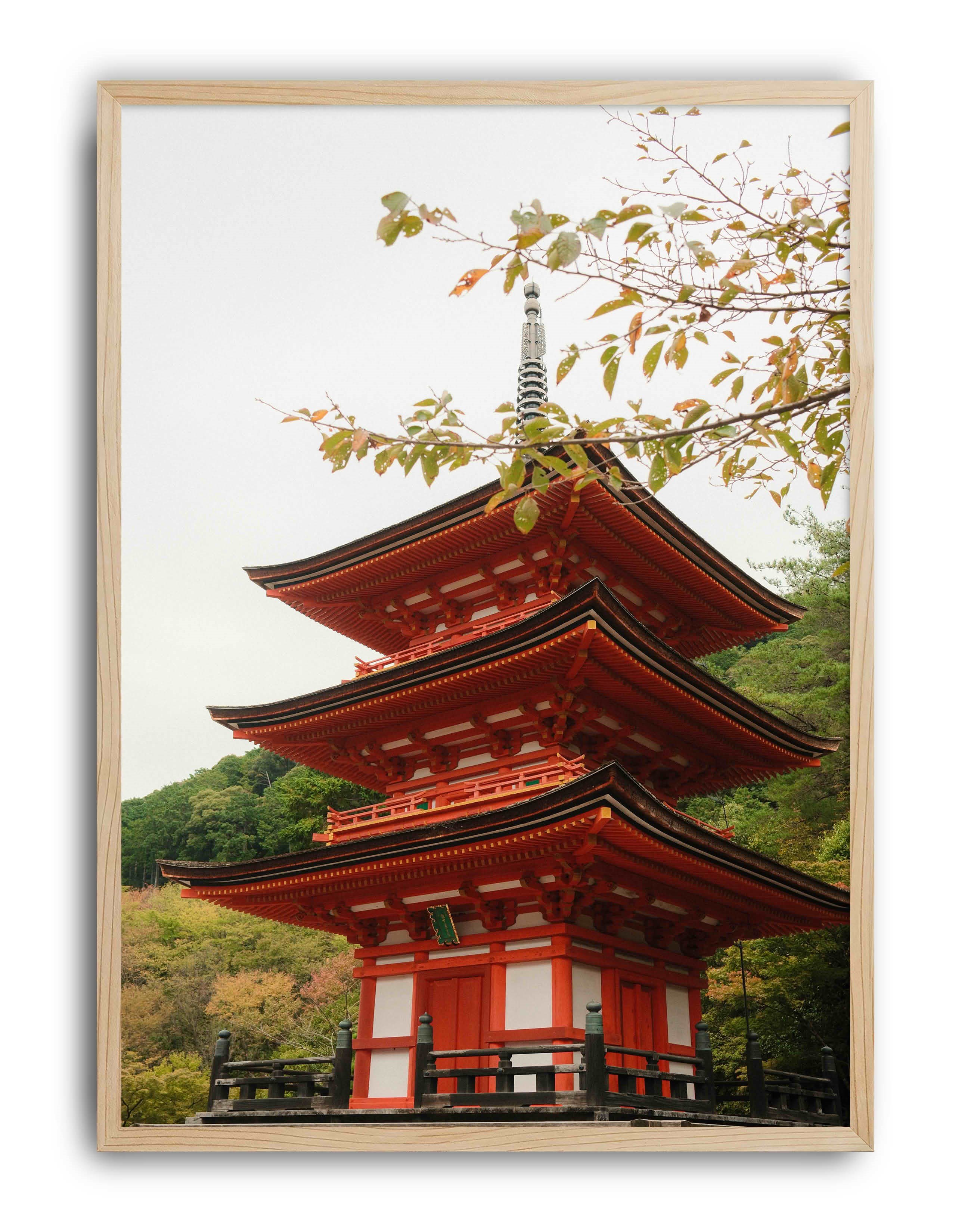 Vermilion Pagoda by Selin Demiroğlu