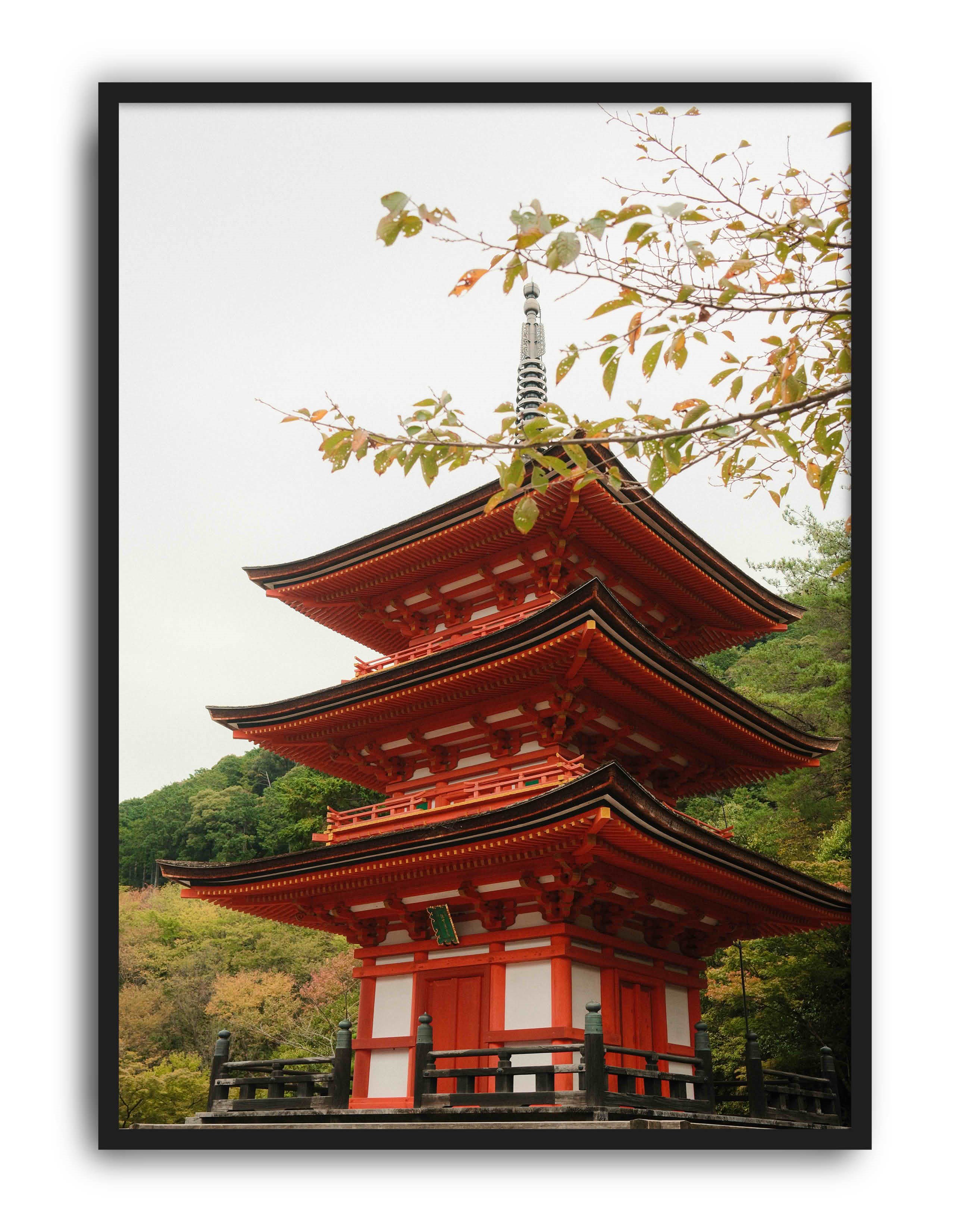 Vermilion Pagoda by Selin Demiroğlu
