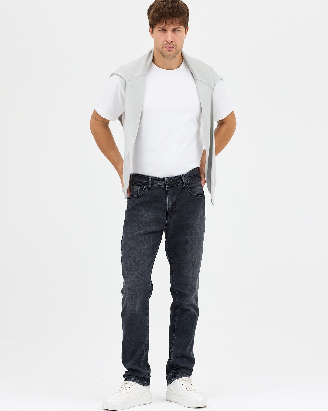 Regular Taş Füme Jean
