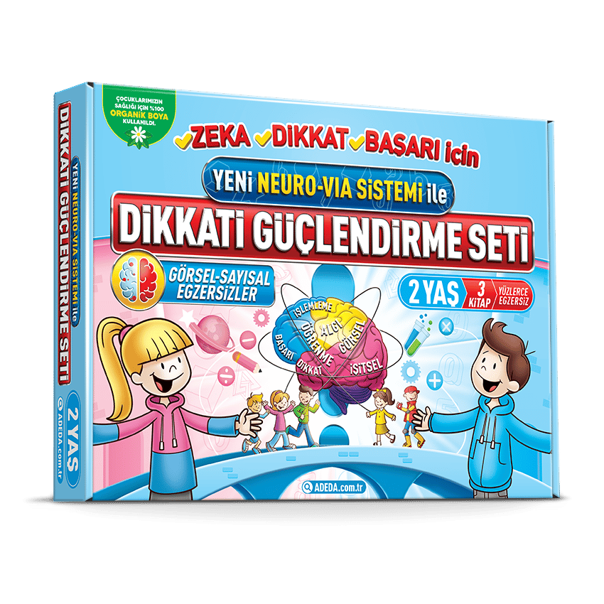 Dikkati Güçlendirme Seti 2 Yaş