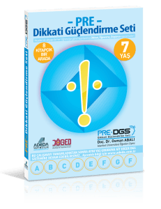 PRE Dikkati Güçlendirme Seti 7 Yaş Set