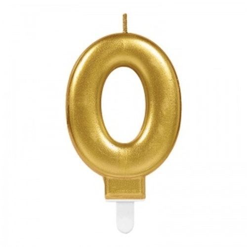 0 Rakam Mum Gold Renk Bx40