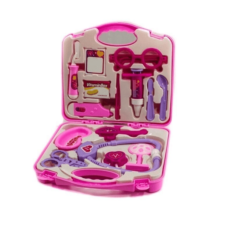 01370 ÇANTALI DOKTOR SETİ KIZ OYUNCAK SET