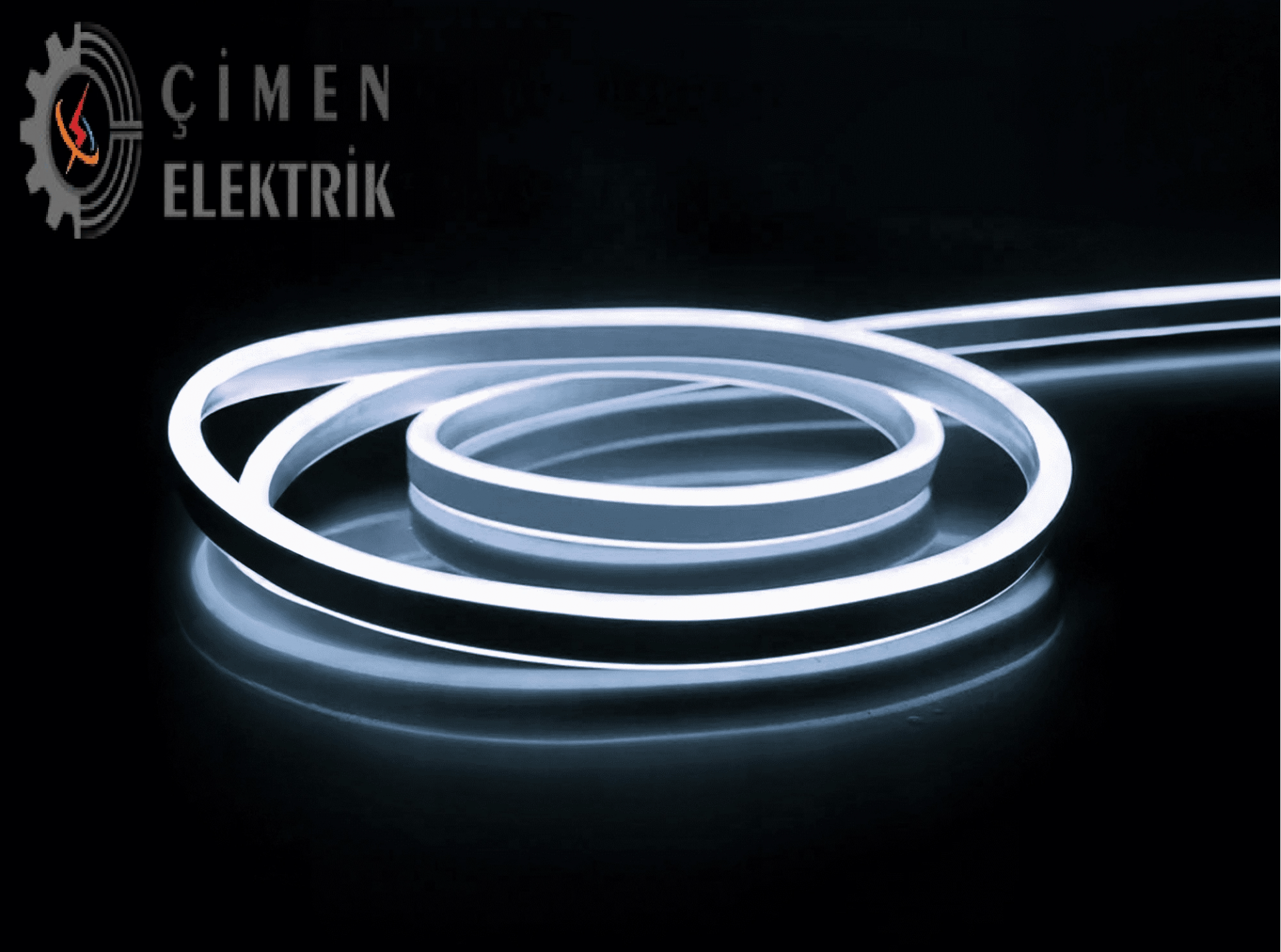 1 Adet 5 Metre NOAS YL42 0121 Dış Mekan 12V Beyaz Neon Hortum Led