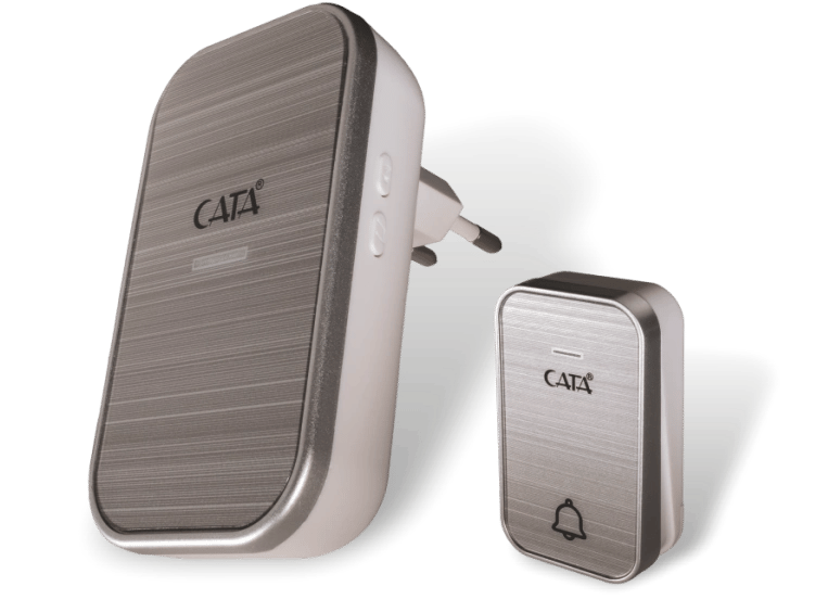 1 Adet CATA CT 105 Kumandalı Kinetik Enerjili Zil 220V