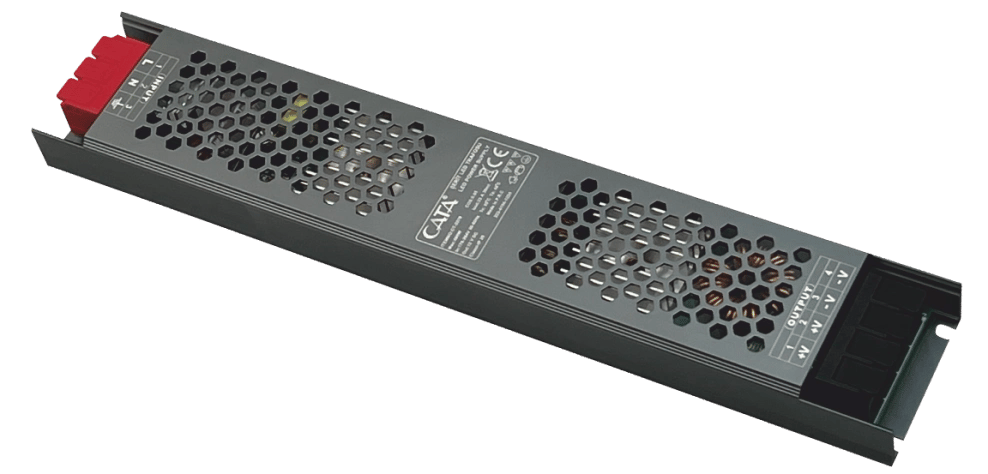 1 Adet CATA CT 2570 Bakır Sargılı 33A Klemensli Şerit Led Trafosu 12V 400W