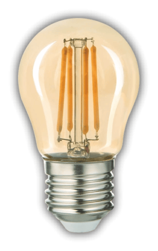 1 Adet CATA CT 4283 Led Rustik Ampul 4W Amber Işık E27 Duy