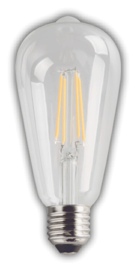 1 Adet CATA CT 4353 Led Rustik Ampul 8W 6400K Beyaz Işık E27 Duy