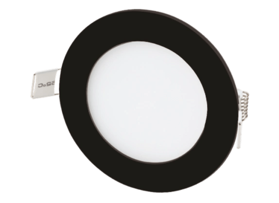 1 Adet CATA CT 5125 Sıva Altı 6W Siyah Kasa Led Spot 6400K Beyaz Işık
