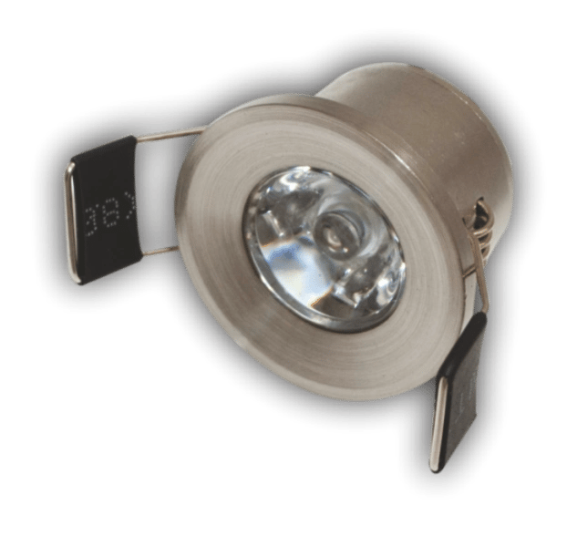 1 Adet CATA CT 5270 Yıldız 1.5W Sıva Altı Led Spot Satin Kasa Beyaz Işık 6400K