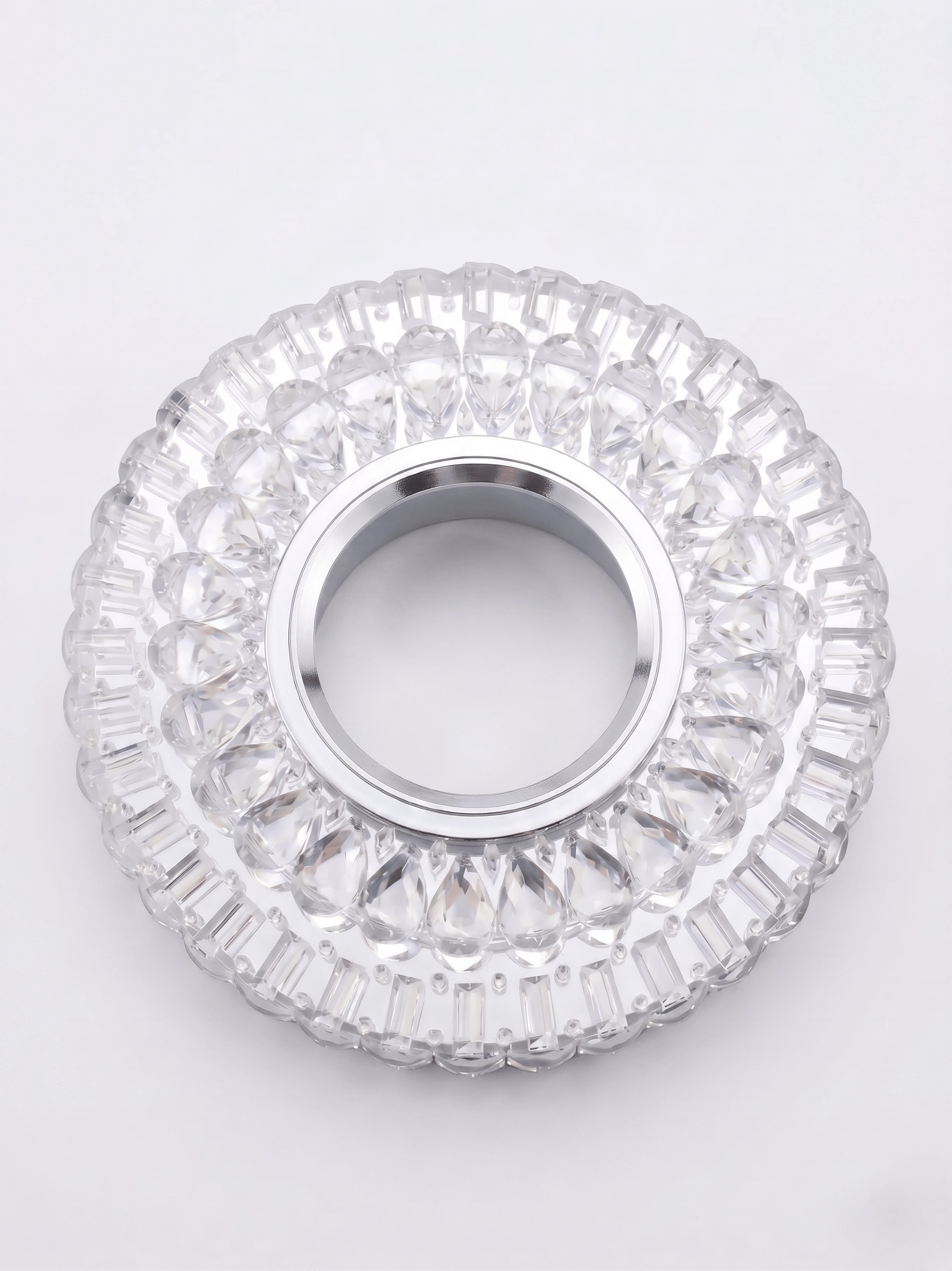 1 Adet CATA CT 6637 Lale Led Efektli Dekoratif Cam Spot Kasası GU10 Duy 3200K Gün Işığı