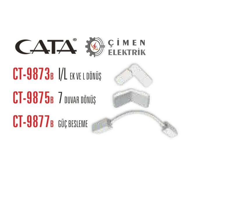 1 Adet CATA CT 9873 Magnetıc Ray Ek Parçası Beyaz