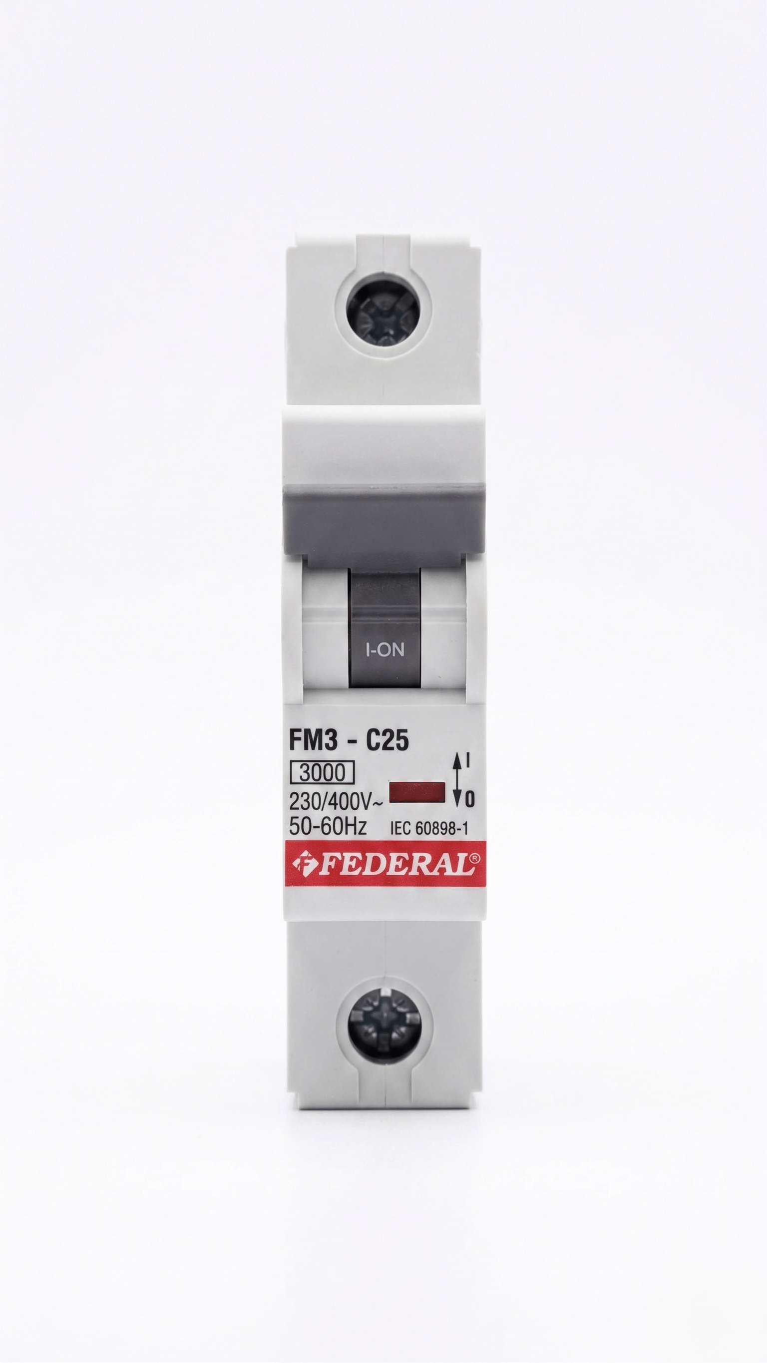 1 Adet FEDERAL 1X25 A C Tipi 3Ka Otomatik Sigorta FM3-C 9EC-C0331-0D25