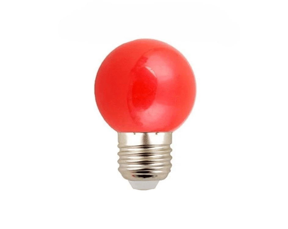 1 Adet FOREST FR 1810 1W Gece Ampulü Kırmızı Işık E27 Duy
