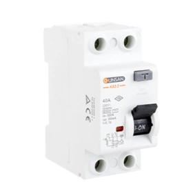 1 Adet Günsan 2X40a 300Ma Kaçak Akım Rolesi KA3 2-40/300Ma
