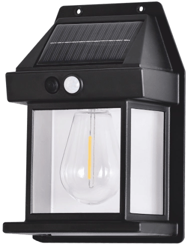 1 Adet HELİOS HS 4032 Solar Led Aplik 10W Ampullü 3200K Gün Işığı