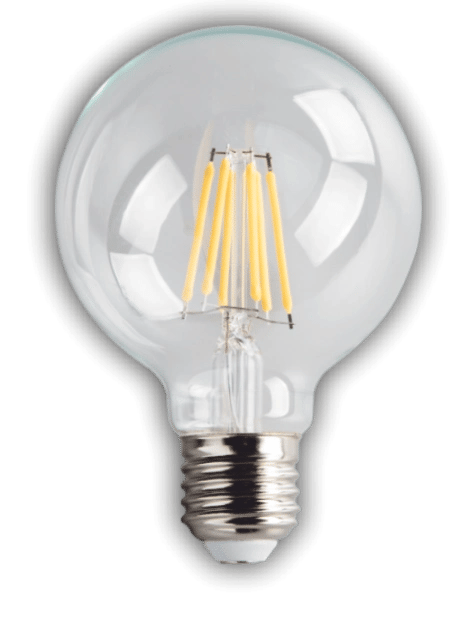 1 Adet KENDAL KES506 Glop Led Rustik Ampul 6W 3200K Gün Işığı E27 Duy