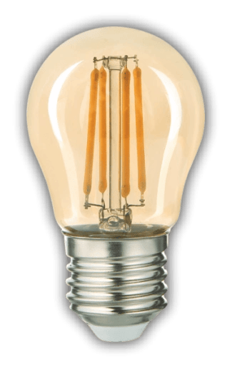 1 Adet KENDAL KES603 Led Rustik Ampul 6W Amber Işık E27 Duy