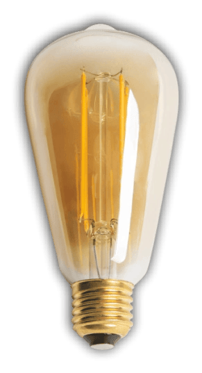 1 Adet KENDAL KES632 Led Rustik Ampul 6W 2700K Gün Işığı E27 Duy
