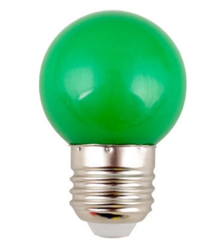 1 Adet KENDAL KNL 380 Led 1W Gece Ampul Yeşil Işık E27 Duy