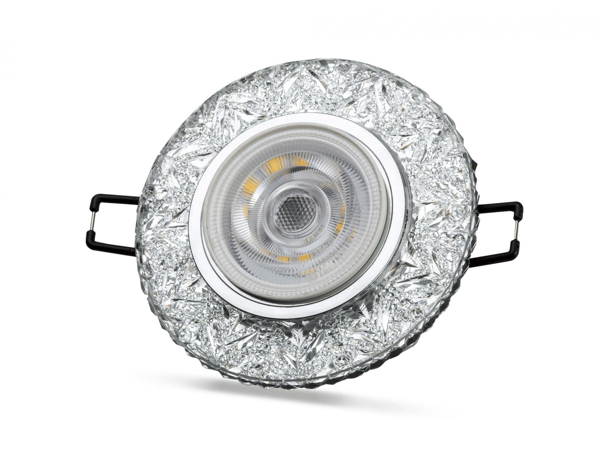 1 Adet NOAS YL65 1677 Hektor Led Çerçeveli 4000K Kristal Cam Spot Kasa