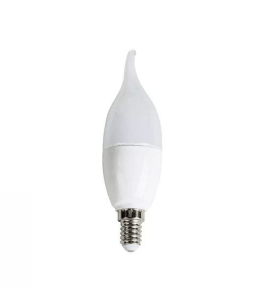 1 Adet NOAS YL96 1701 B 7W Kıvrık Buji Led Ampul 6500K Beyaz Işık E14 Duy
