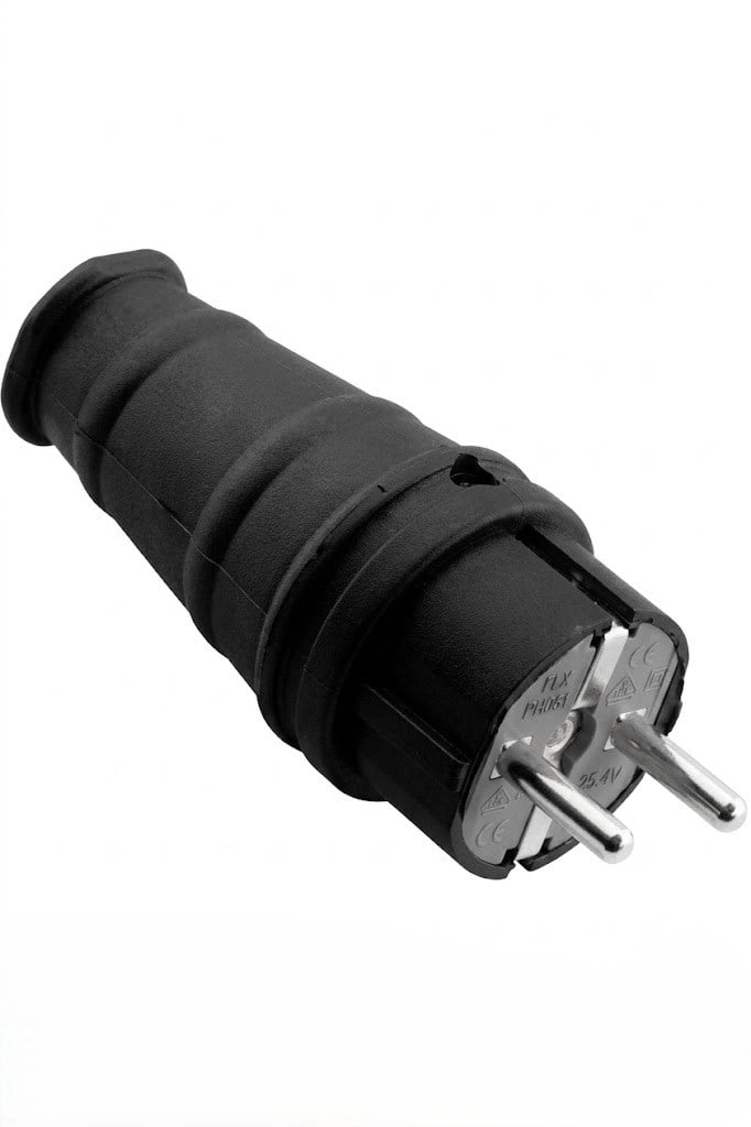 1 Adet Orel Kauçuk Erkek Fiş 1X16A 220V