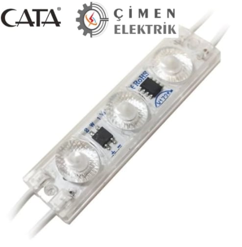 10 Adet CATA CT 4593 2W Tak Çalıştır 220V Modül Led 3200K Günışığı