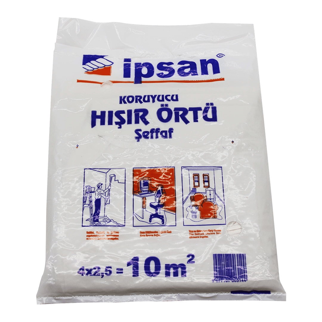 10-m2 Hışır Şeffaf Koruyucu Örtü Bx40