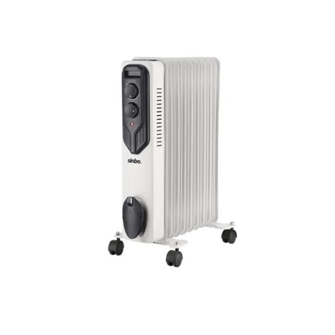 11 Dilimli Yağlı Radyatör Soba - Isıtıcı Turbo Isıtma 3-kademe Isı Ayarlı Termostat=1000-1500-2500w Sfh-6938 Bx40
