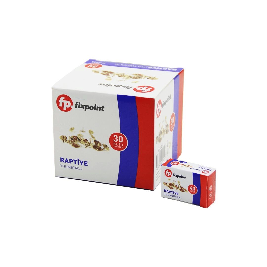1200 Adet Metal Raptiye = 40pcs X 30 Bx40