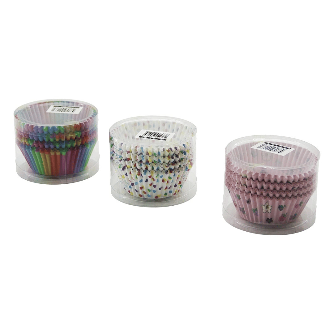 1200 Adet Yuvarlak - İnce Muffin Kağıt Kek Kapsülü Ağız Çap: 6.5cm - Derinlik: 2.5cm Bx40