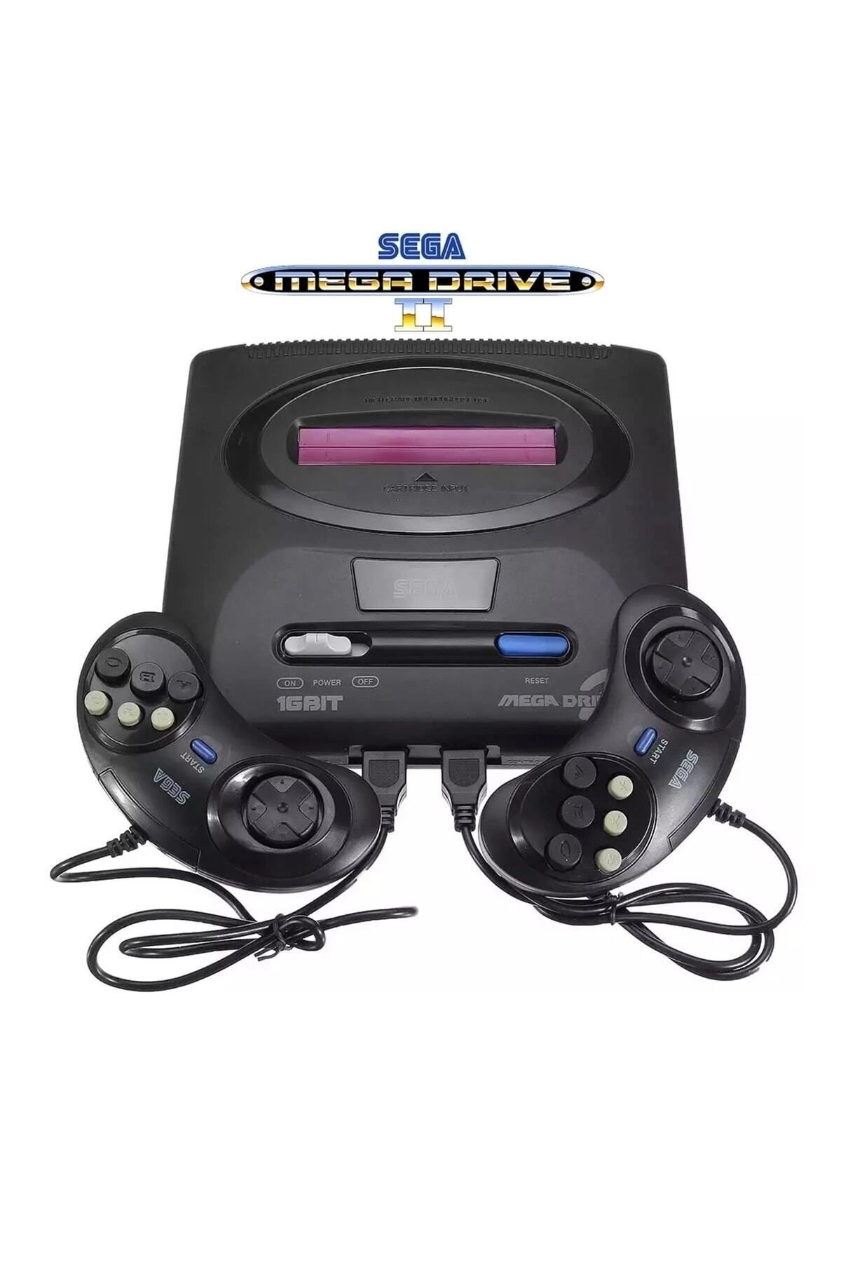 16 bit retro atari oyun konsolu siyah renk bluetooth özelliği yok - Elektronik Diğer