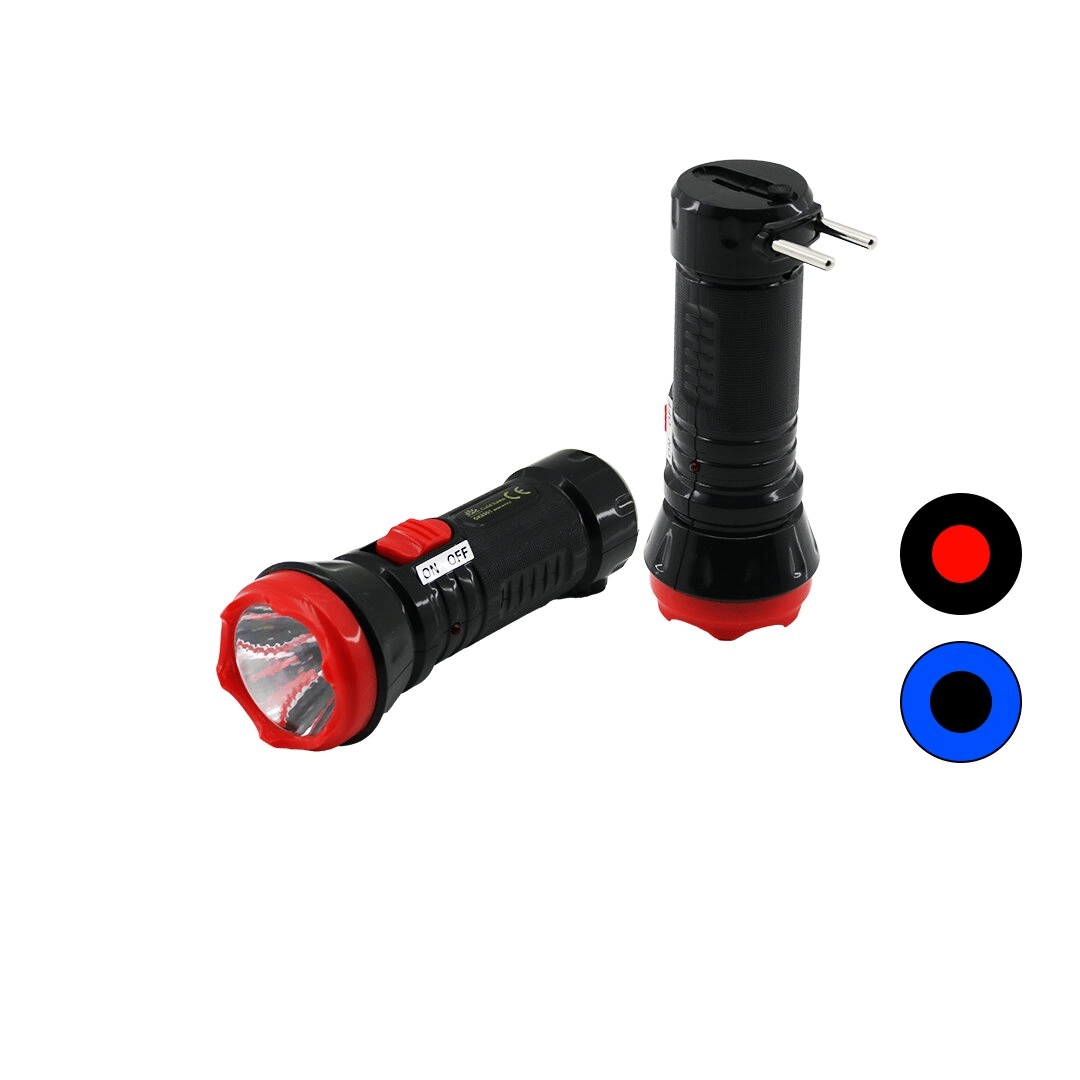 1w Tek Led Fiş Şarjlı El Feneri Uzun Mesafeli Bx40
