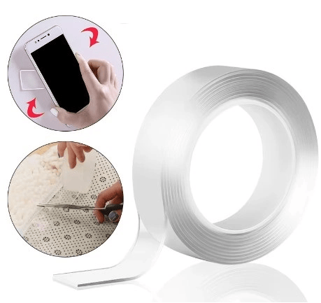 2 Metre 2 Cm Çift Taraflı Şeffaf Bant Bx40