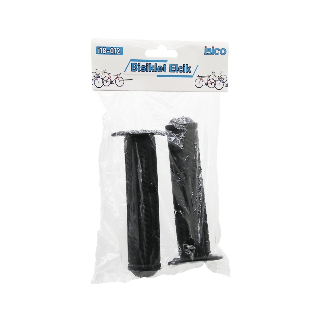 2 Pcs Set Siyah - Silikon Bisiklet Elcik Bx40