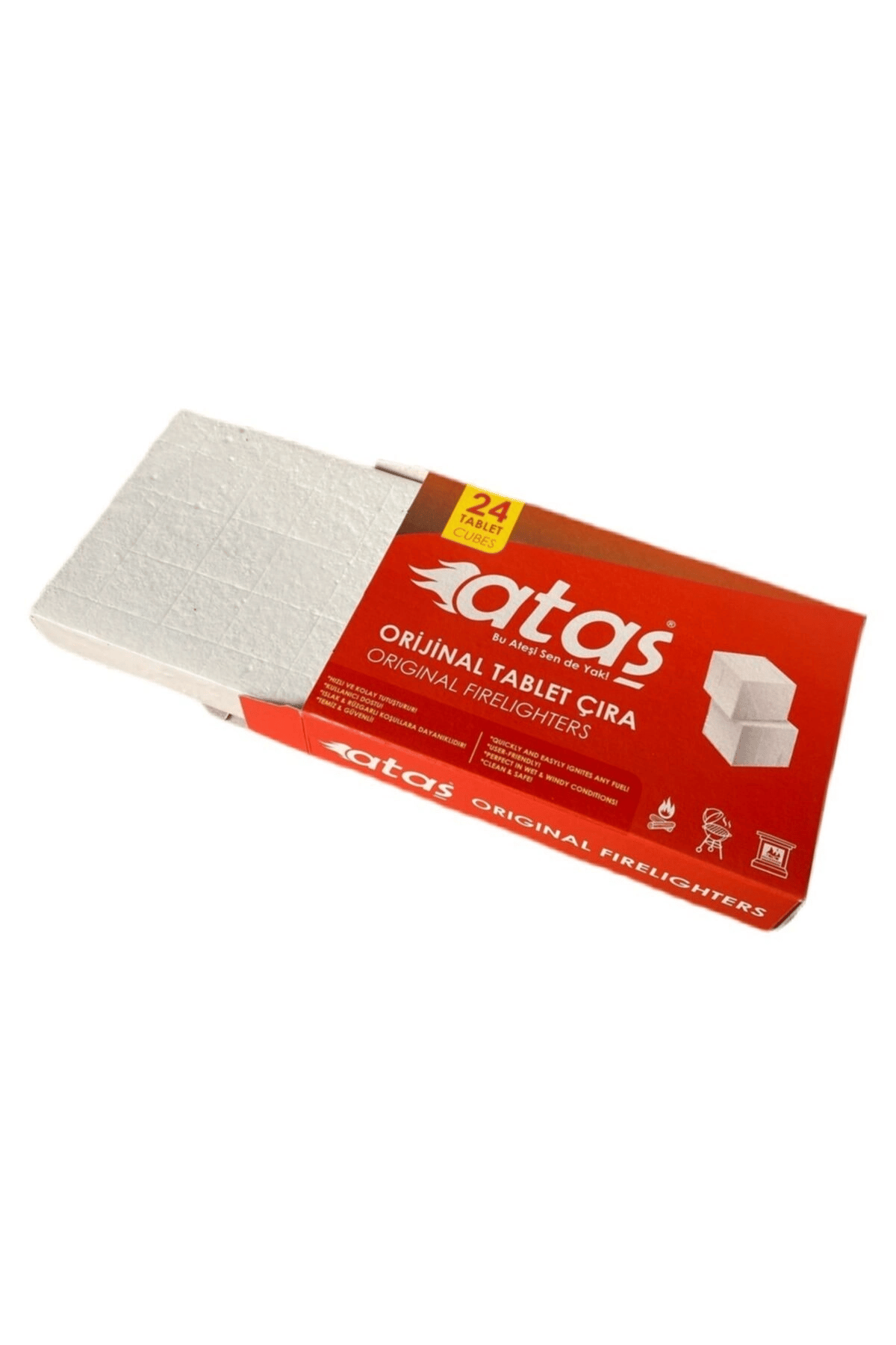 24 Parça  Tablet Çıra Tutuşturucu Bx40