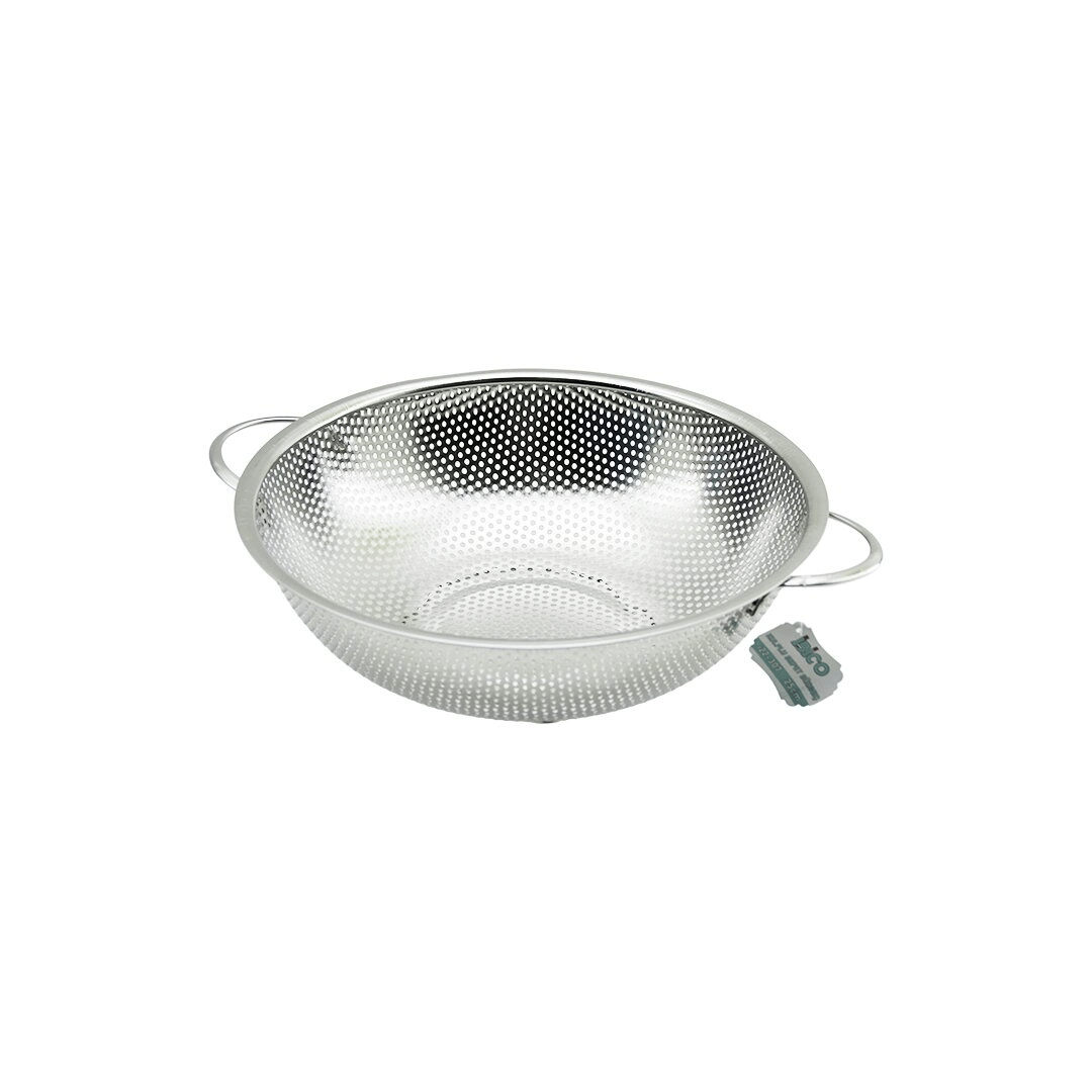 25cm  Metal Kulplu  Çelik Sepet Süzgeç İnce Tel Ayaklı Bx40