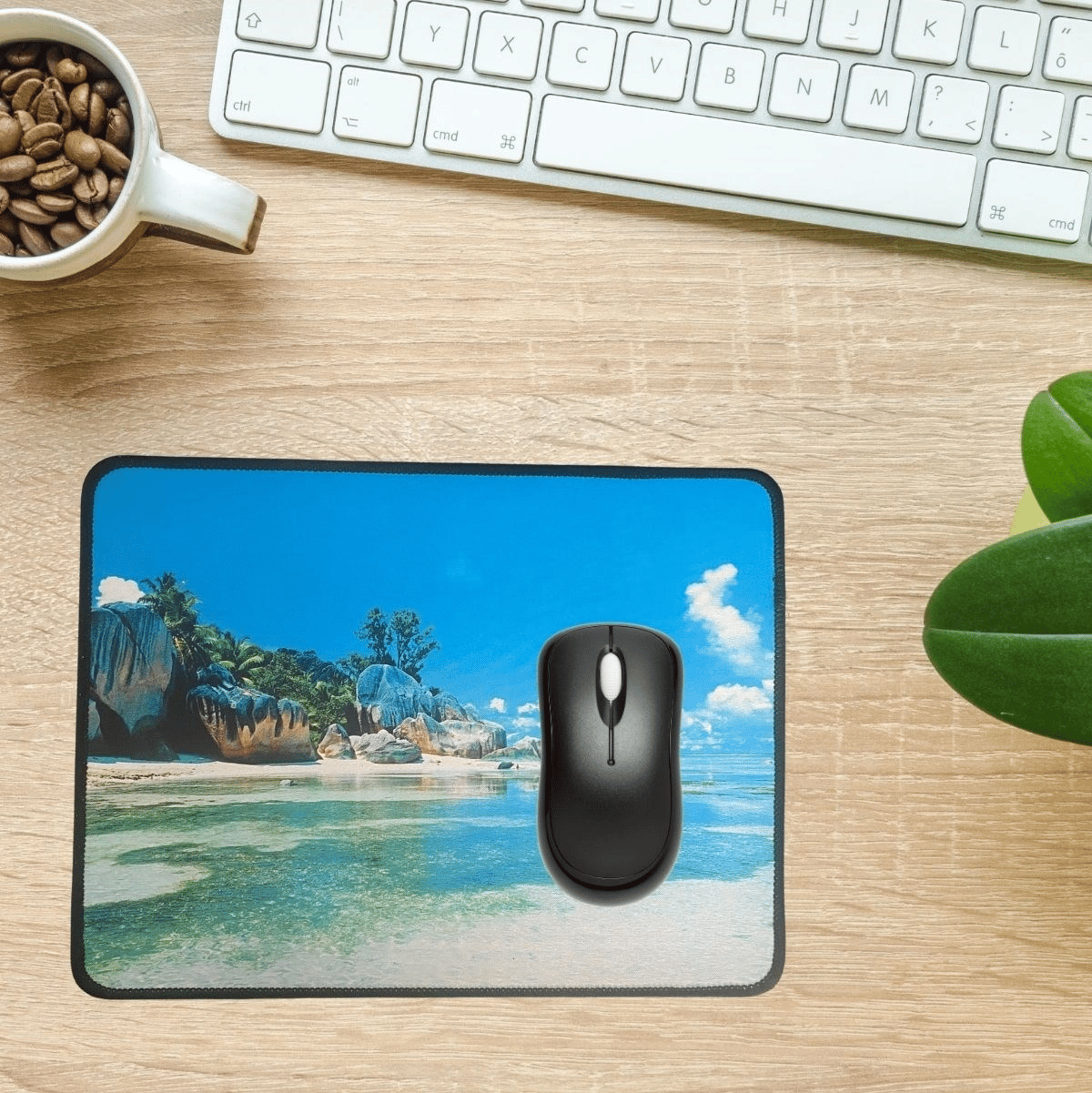 25x32 Cm Küçük Boy Mouse Pad Manzara Ada Bx40