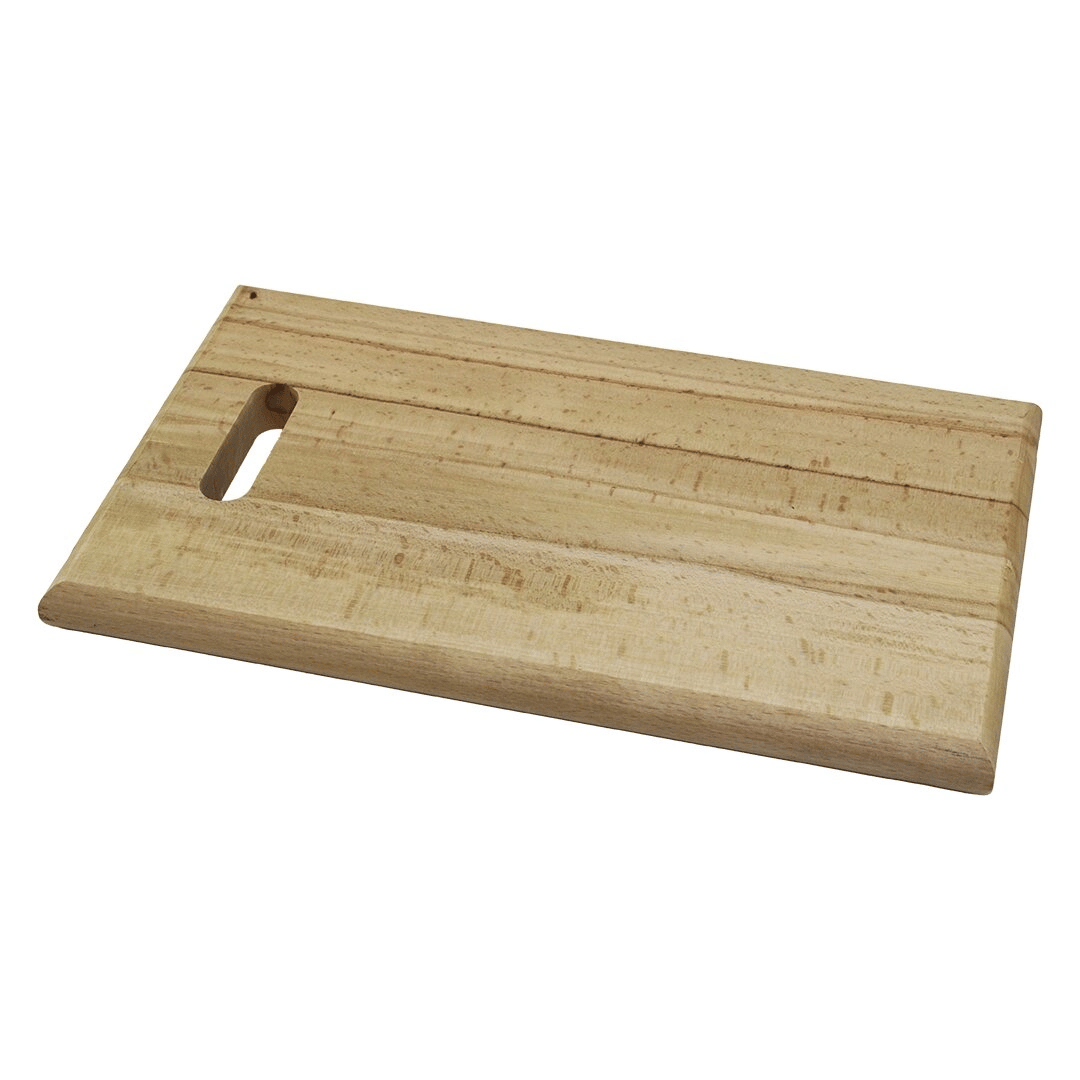 25x40cm   Kalın=2.5cm  Ahşap Kesim Panosu - Et Tahtası  El Geçmeli Kulp Bx40