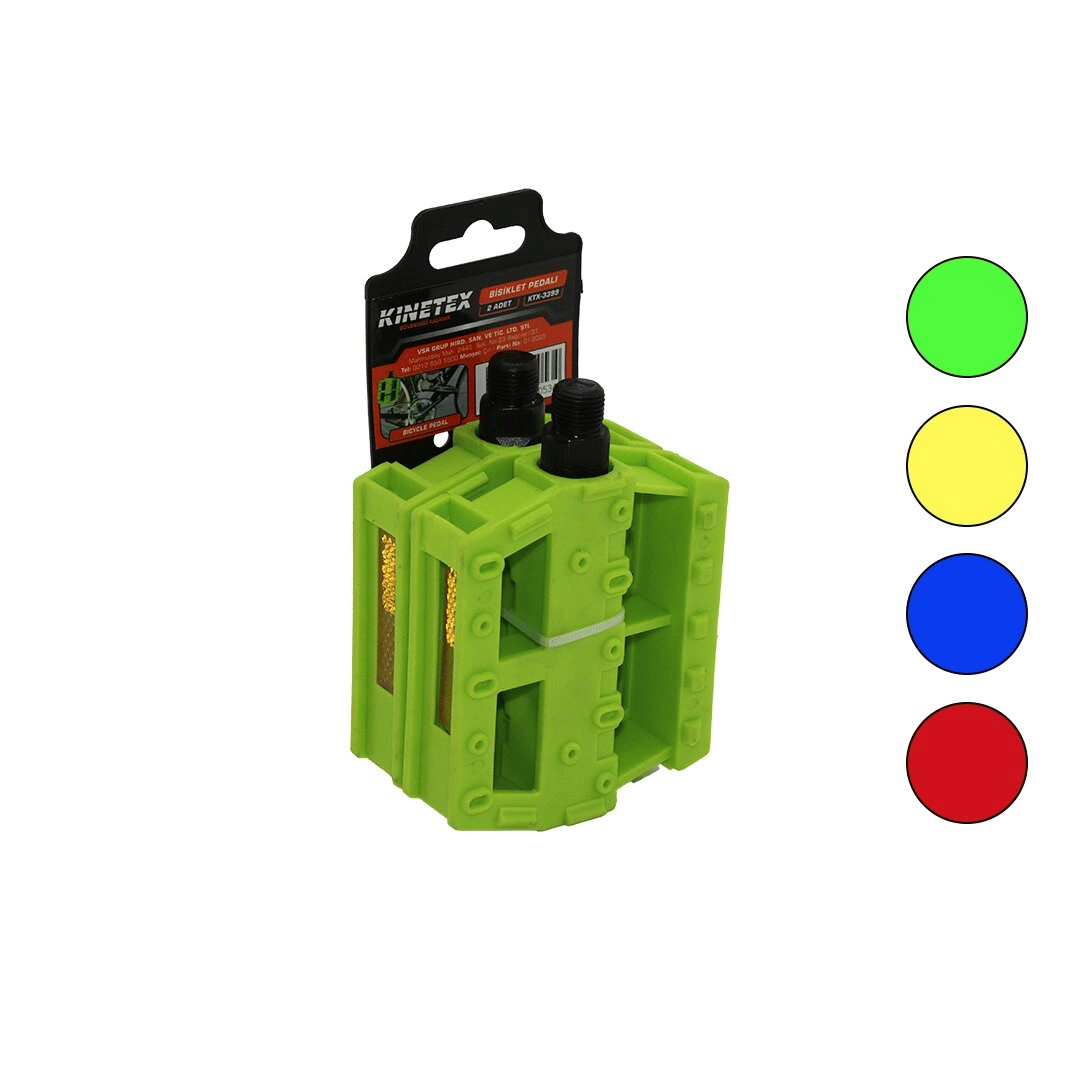 2pcs   Büyük=9.8x8.4cm  Bisiklet Pedalı  Yan Reflektörlü Bx40