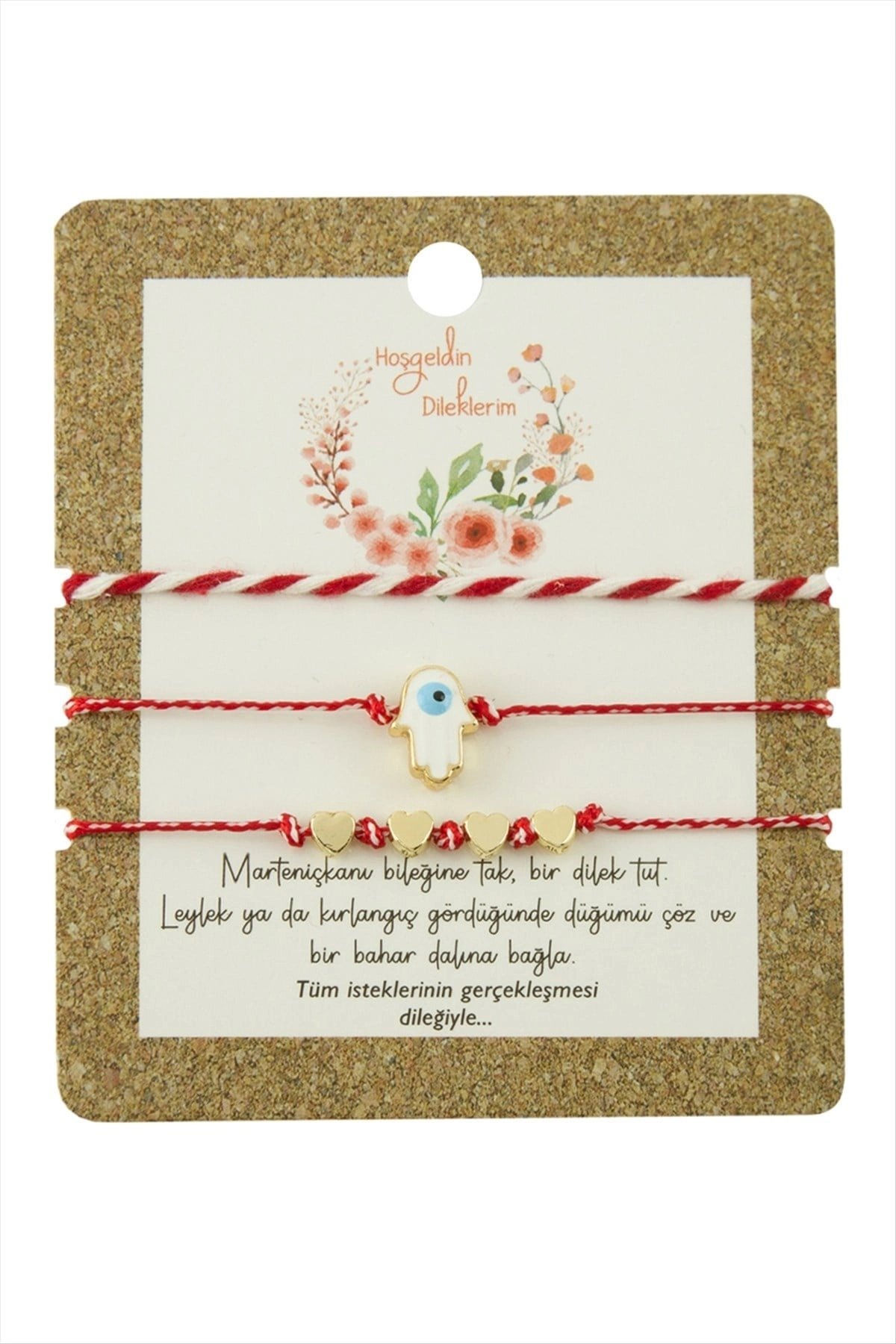 3 Adet Ftm Ana Eli Marteniçka Bileklik