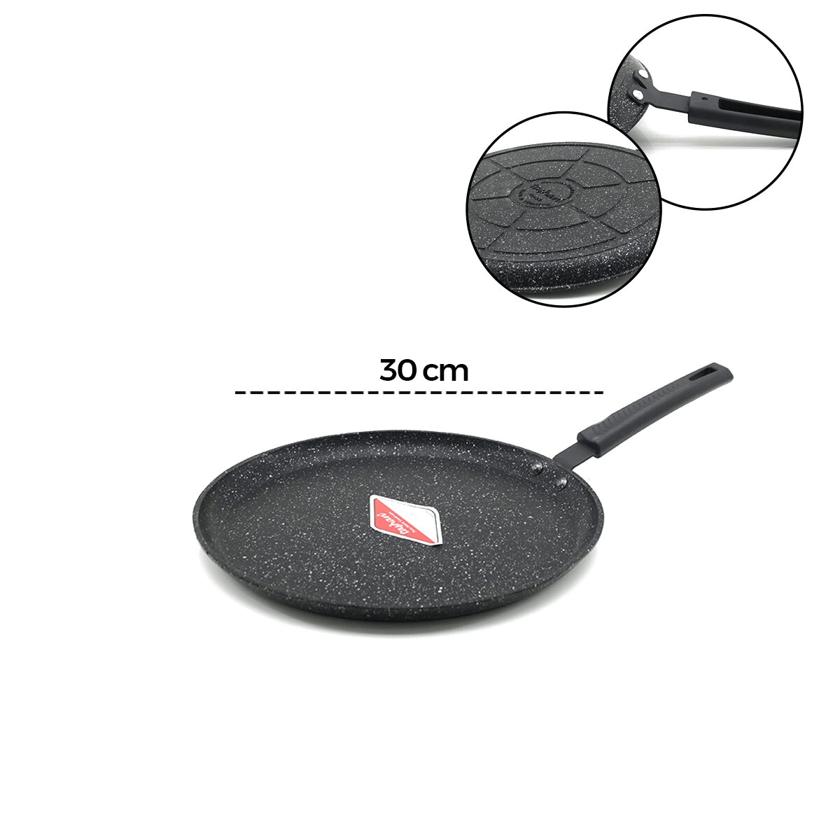 30cm Döküm Krep Tava Bx40