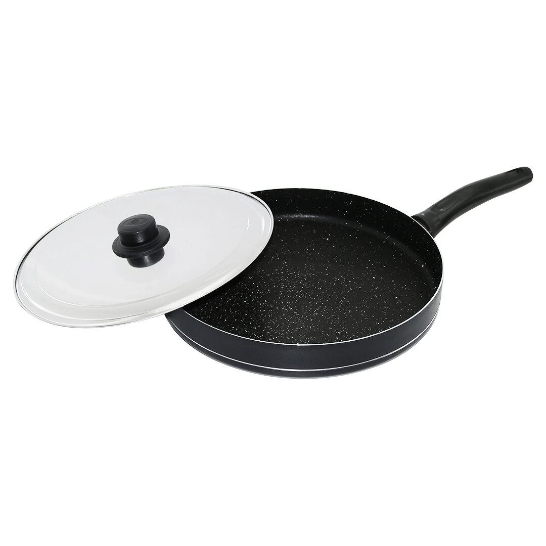 30cm Metal Kapaklı  Balık  Tavası Bx40